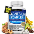Toplux Magnesium Complex supplement bottle featuring 8 essential magnesium types, designed to support overall health.